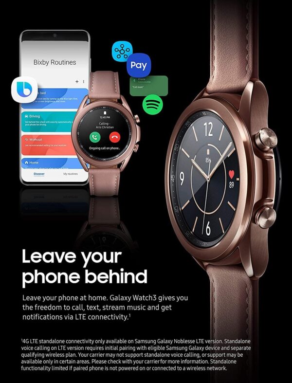 SAMSUNG Galaxy Watch 3 (41mm, GPS, Bluetooth), Smart Watch - Image 2