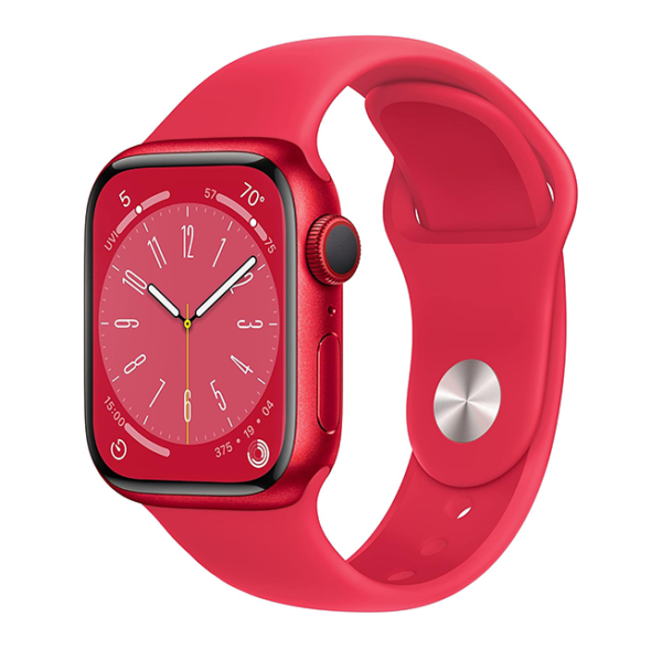 Apple Watch Series 8 [GPS + Cellular 41mm] Smart watch w/ (PRODUCT)RED Aluminum Case