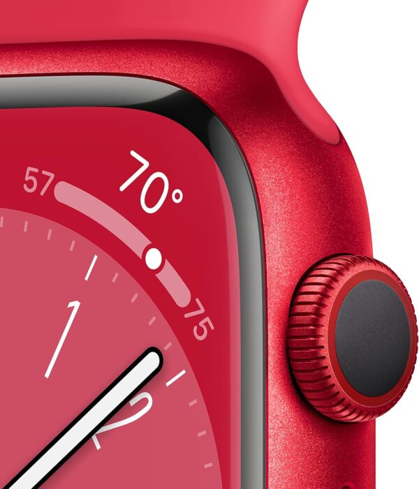 Apple Watch Series 8 [GPS + Cellular 41mm] Smart watch w/ (PRODUCT)RED Aluminum Case - Image 3